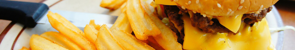 Eating Burger at Juicy Burger restaurant in San Jose, CA.